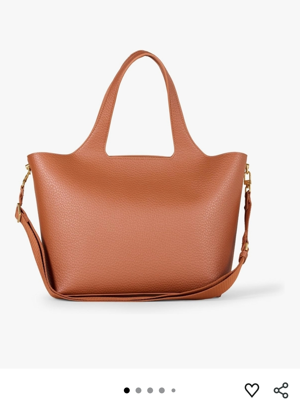 Amazon Essentials Soft Crossbody Tote Bag